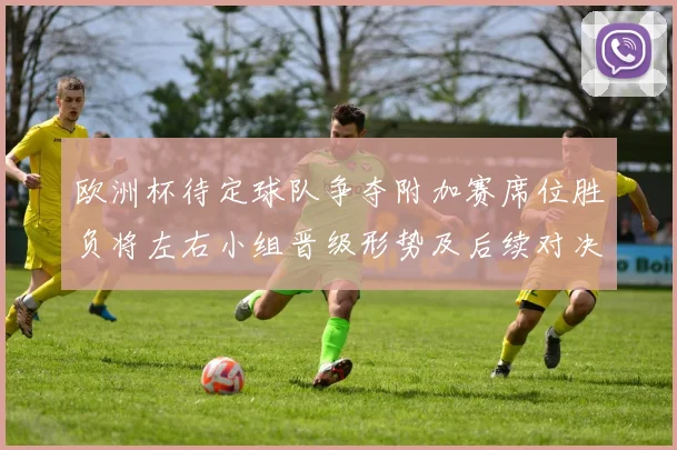 欧洲杯待定球队争夺附加赛席位胜负将左右小组晋级形势及后续对决看点