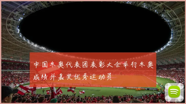 中国冬奥代表团表彰大会举行冬奥成绩并嘉奖优秀运动员